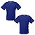 Camiseta Azul Royal - P ao GG3 (100% Algodão) - Imagem 2