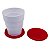 Copo Plástico Retrátil Vermelho 120ml - Imagem 6