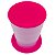 Copo Plástico Retrátil Rosa 120ml - Imagem 3