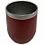Copo térmico oval fosco- Vermelho - Imagem 3
