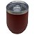 Copo térmico oval fosco- Vermelho - Imagem 2