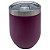 Copo térmico oval fosco- Roxo - Imagem 1