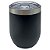 Copo térmico oval fosco- Preto - Imagem 1