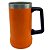 Caneca térmica laranja - com alça - Imagem 1