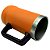 Caneca térmica laranja - com alça - Imagem 4