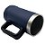 Caneca térmica azul escuro - com alça - Imagem 4