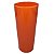 Copo Liso Laranja Florescente Leitoso 350ml - Imagem 1