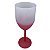 Taça de Vinho Jateado Vermelho - Imagem 1