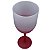 Taça de Vinho Jateado Vermelho - Imagem 2