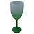 Taça de Vinho Jateado Verde Neon - Imagem 1