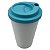 Copo Café Branco com Tampa Thiffany - Imagem 2