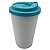 Copo Café Branco com Tampa Thiffany - Imagem 1