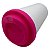 Copo Café Branco com Tampa Pink - Imagem 3