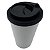 Copo Café Branco com Tampa Preto - Imagem 2