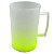 Caneca Chopp Jateada Amarelo Neon 500 ml - Imagem 1