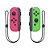 Controle Sem Fio Nintendo Switch Joy-Con l/r Rosa/Verde - Imagem 1