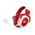Headset Gamer Branco e Vermelho Red Havit H2002D - Imagem 3