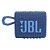 Caixa de Som Bluetooth JBL GO 3 Eco Blue, Prova d'água 5h De Bateria, Azul - Imagem 1