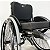 Cadeira de Rodas Monobloco Sigma Smart Preto Fosco - Imagem 2