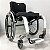 Cadeira de Rodas Monobloco Sigma Smart Preto Fosco - Imagem 1
