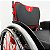 Cadeira de Rodas Monobloco Sigma Smart Preto Fosco c/ Vermelho - Imagem 4