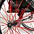 Cadeira de Rodas Monobloco Sigma Smart Preto Fosco c/ Vermelho - Imagem 6