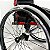 Cadeira de Rodas Monobloco Sigma Smart Vermelho c/ Preto Promoção - Imagem 4