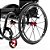 Cadeira de Rodas Monobloco Venom Red Series by Mobility - Imagem 2