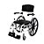 Cadeira de Banho e Higiene em Alumínio com Rodas Grandes Evo by Mobility - Imagem 1