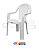 Poltrona Jacarecica Branca - SOLPLAST - Imagem 1