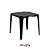 Mesa Inovar Preta 70x70cm - TopMil - Imagem 1