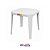 Mesa Coruripe Branca 70x70cm - Solplast - Imagem 4
