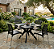 Jogo de Cadeiras Nature ( 4 Cadeiras Nature Preta + 1 Mesa Quadrada Nature) - Imagem 2