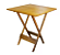 MESA DOBRÁVEL DE MADEIRA 70X70 - MEL - Imagem 1