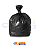 Saco de Lixo 20L América c/100 Und. - Imagem 1