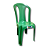 Cadeira Solplast verde - Imagem 1