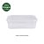 POTE RETANGULAR C/ LACRE PRAFESTA - 500ML - C/10 - Imagem 1