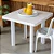 MESA FRANCÊS SOLPLAST BRANCA - Imagem 2
