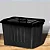 CONTAINER PLASTICO PRETO N 4 - 38,2 L - Imagem 4