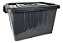 CONTAINER PLASTICO PRETO N 4 - 38,2 L - Imagem 1