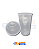 Copo Plástico Liso Totalplast 400ml - 50 Unidades - Imagem 3