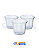 Copo Plástico Totalplast 50ml - 100 Unidades - Imagem 2