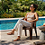 Poltrona Cairo Rattan - Marrom - Imagem 2