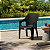 Poltrona Cairo Rattan Preta - Imagem 3