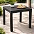 Mesa Quadrada Rattan 80x80cm Preta - Imagem 3