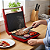 Grill Panini Kian Inox Vermelho - Imagem 2