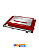 Grill Panini Kian Inox Vermelho - Imagem 1