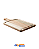 Tábua para Churrasco de Madeira Stolf 22x40cm - Imagem 3