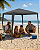 Tenda Gazebo 3x3m Polietileno Cinza - Bel - Imagem 2