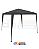 Tenda Gazebo 3x3m Polietileno Cinza - Bel - Imagem 1